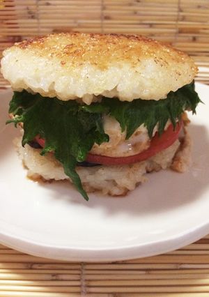 夏野菜たっぷり ライスバーガー-レシピのメイン写真