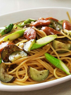 マスタードと醤油の和風パスタ-レシピのメイン写真