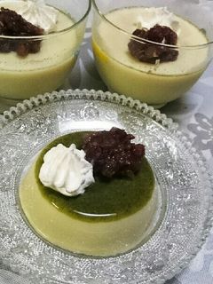 抹茶がないから緑茶プリン-レシピのメイン写真