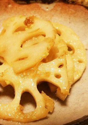 蓮根のワサビ醤油-レシピのメイン写真