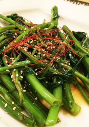 絶品 お店超え 空心菜 炒め物-レシピのメイン写真