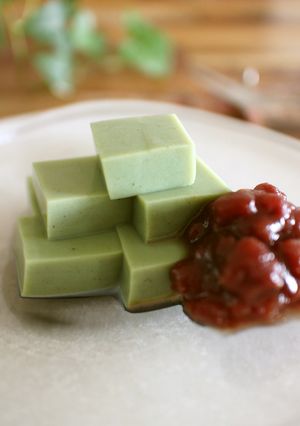 ぷるるん♪＊抹茶ミルク寒天＊-レシピのメイン写真
