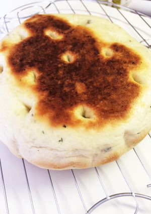 ローズマリーのフォカッチャ-レシピのメイン写真