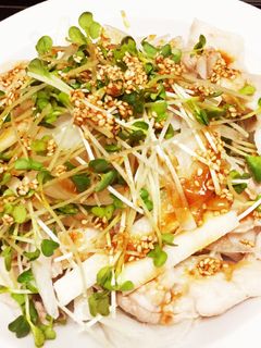 長芋が合う‼︎豚しゃぶサラダ-レシピのメイン写真