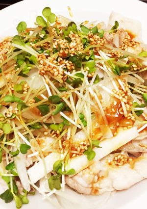 長芋が合う‼︎豚しゃぶサラダ-レシピのメイン写真