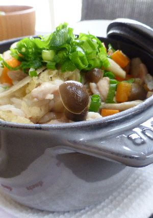 ストウブココットdeGOHANかやくご飯-レシピのメイン写真