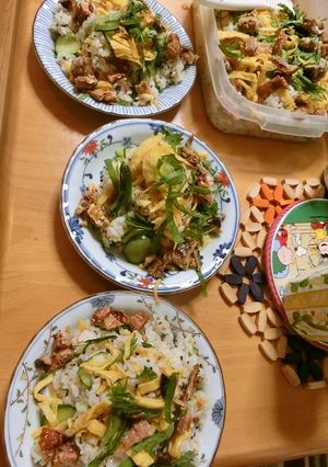 ☆サンマの蒲焼缶寿司☆-レシピのメイン写真