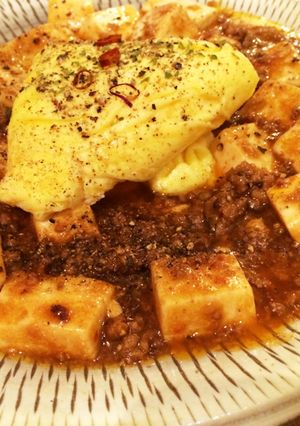 絶品 創作 オムレツ 麻婆豆腐-レシピのメイン写真