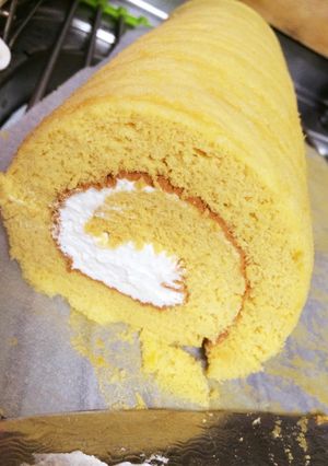 米粉ロールケーキ-レシピのメイン写真