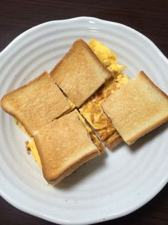 あま〜い たまご焼きサンド(*^^*)-レシピのメイン写真