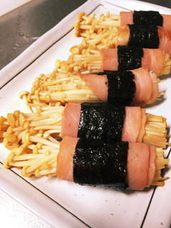 おつまみ・お弁当に☆えのきベーコン巻き-レシピのメイン写真