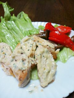 胸肉の柚こしょう和え-レシピのメイン写真