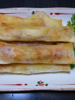 ハムチーちー春巻き-レシピのメイン写真