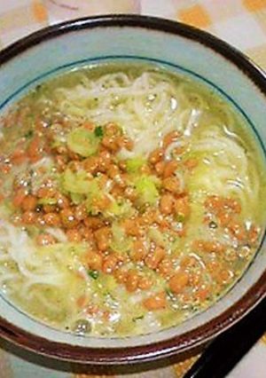 生玉納豆冷やしぶっかけ塩らーめん-レシピのメイン写真