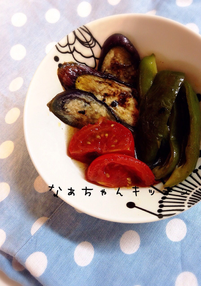 時短レシピ〜夏野菜の焼き浸し-レシピのメイン写真