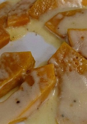 簡単♪レンジでチーズカボチャ-レシピのメイン写真