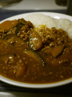 かぼちゃとひき肉のカレー-レシピのメイン写真