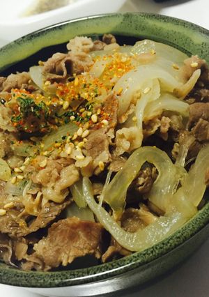 牛丼-レシピのメイン写真