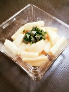 簡単♡長芋のわさび漬け-レシピのメイン写真