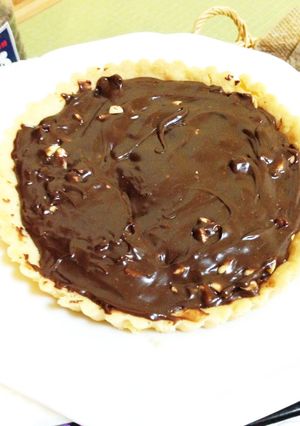生チョコピーナッツタルト-レシピのメイン写真