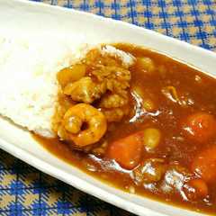 รูปของ あさりの旨味たっぷりシーフードカレー