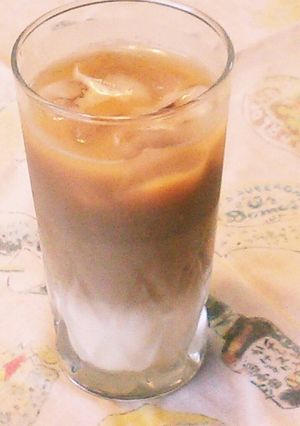 ブリタのお水でアイスラテ♥-レシピのメイン写真