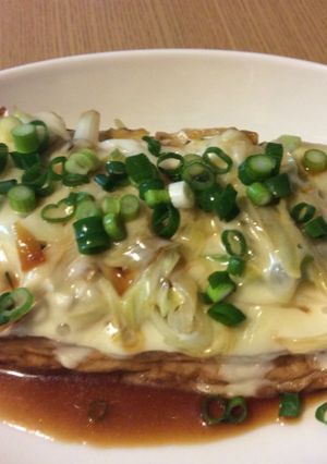 チーズがとろり☆厚揚げチーズバーグ-レシピのメイン写真