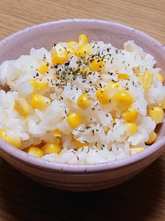 シンプルで簡単(^^)トウモロコシごはん-レシピのメイン写真