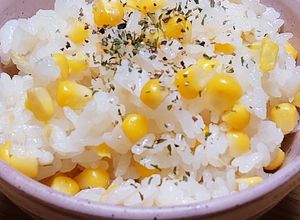 シンプルで簡単(^^)トウモロコシごはん-レシピのメイン写真