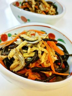 切り干し大根とひじきの常備菜-レシピのメイン写真