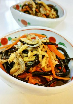 切り干し大根とひじきの常備菜-レシピのメイン写真