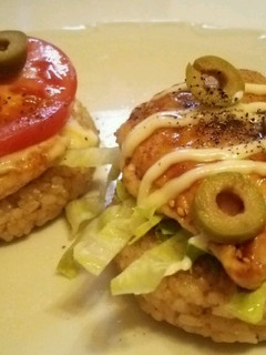 照り焼きライスバーガー-レシピのメイン写真