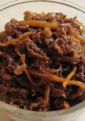 牛肉の佃煮♪-レシピのメイン写真