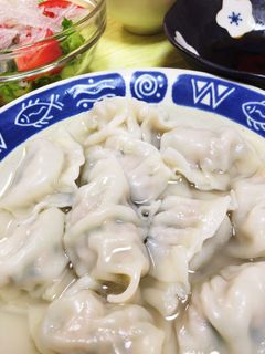 簡単!もちもち水餃子-レシピのメイン写真