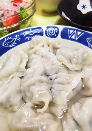 簡単！もちもち水餃子-レシピのメイン写真