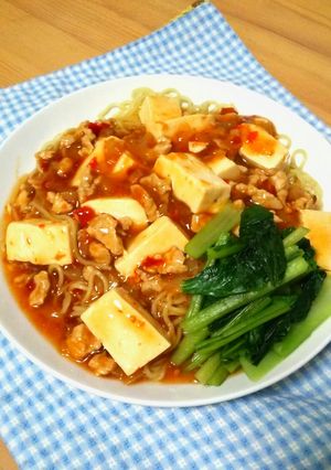 美味しさ無限大☆麻婆麺！-レシピのメイン写真