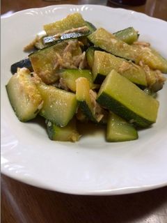 ズッキーニの塩麹炒め-レシピのメイン写真