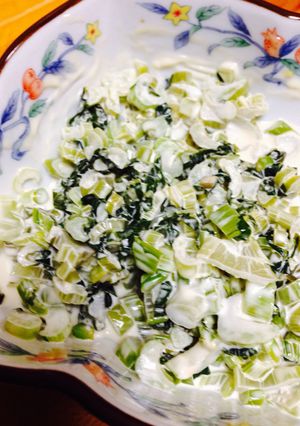 野沢菜マヨ和え-レシピのメイン写真