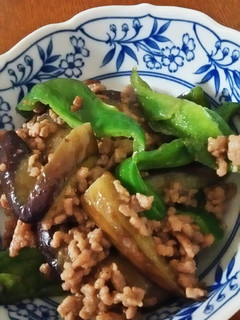ナスとひき肉の味噌炒め-レシピのメイン写真