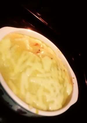 ミキサーで、赤飯グラタン！-レシピのメイン写真