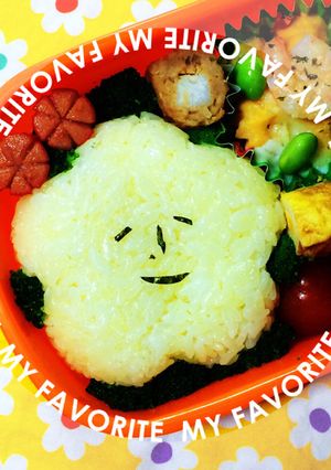 キャラ弁＊簡単！星☆-レシピのメイン写真
