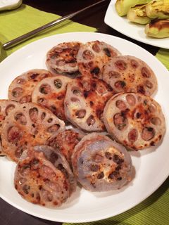 れんこんのはさみ焼き-レシピのメイン写真