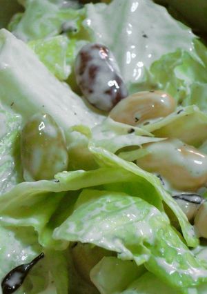 ひじきと豆のポンマヨサラダ-レシピのメイン写真