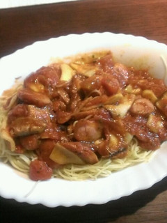 簡単本格!ジェノベ風トマトパスタ^^♪-レシピのメイン写真