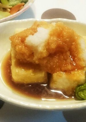魚グリルで 揚げない⭐揚げ出し豆腐-レシピのメイン写真