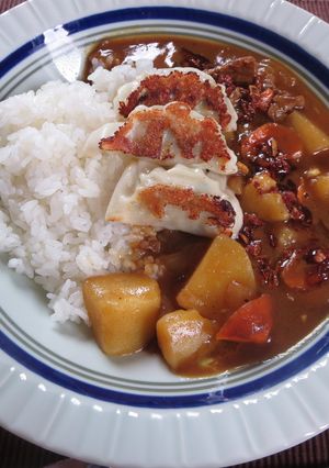 ごろごろ野菜の餃子カレー-レシピのメイン写真