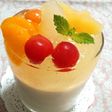 市販ゼリーで簡単!豪華に変身パンナコッタ