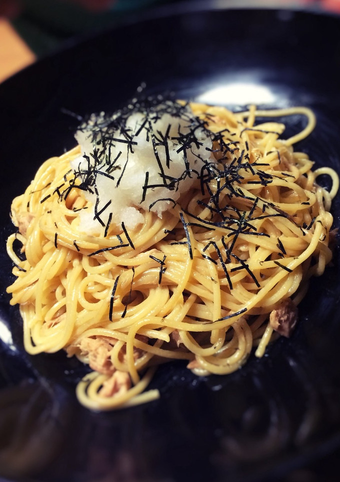 簡単！和風ツナマヨと大根おろしのパスタ-レシピのメイン写真
