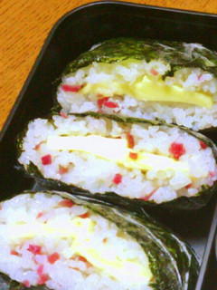 簡単 梅チーズおにぎらず♪-レシピのメイン写真