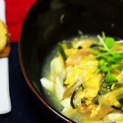 รูปของ あったか卵あんかけ豆腐♪